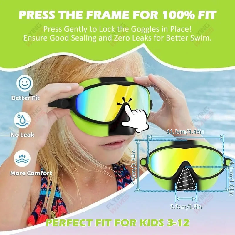 HappySplash™ - Easy Clip Swim Goggles
